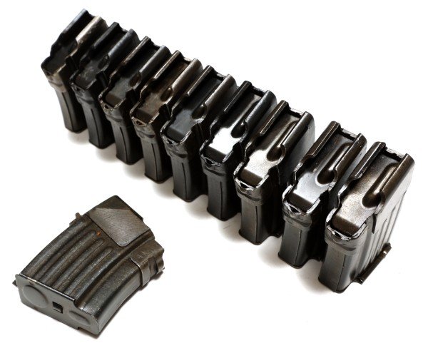 Zásobník AK47, ráže - 7,62x39, kov - 5 ran