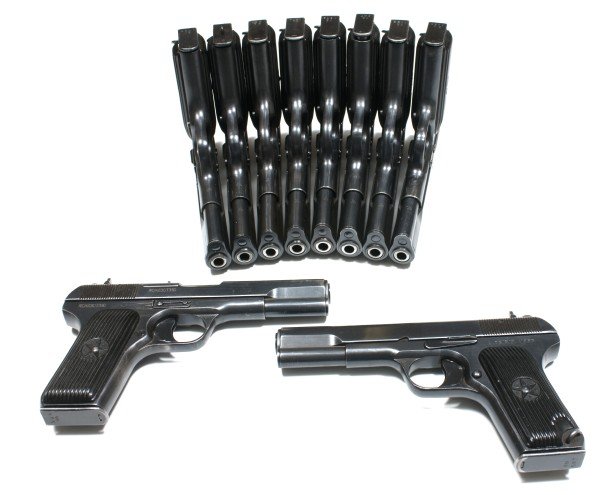 TT-33, ráže - 7,62x25 Tokarev