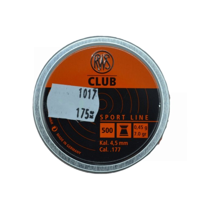 4,5mm CLUB Sport Line, 0,45g, RWS - 500ks