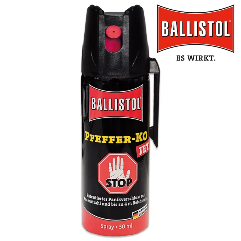 Obranný sprej Ballistol pepřový KO JET 40ml