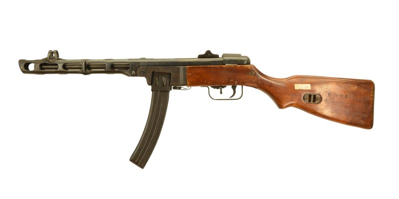 PPŠ41 Špagin, ráže -  7,62x25 Tokarev