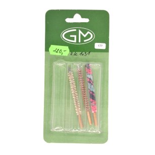 Sada 3ks kartáčků s vnitřním závitem 4,5mm/.177