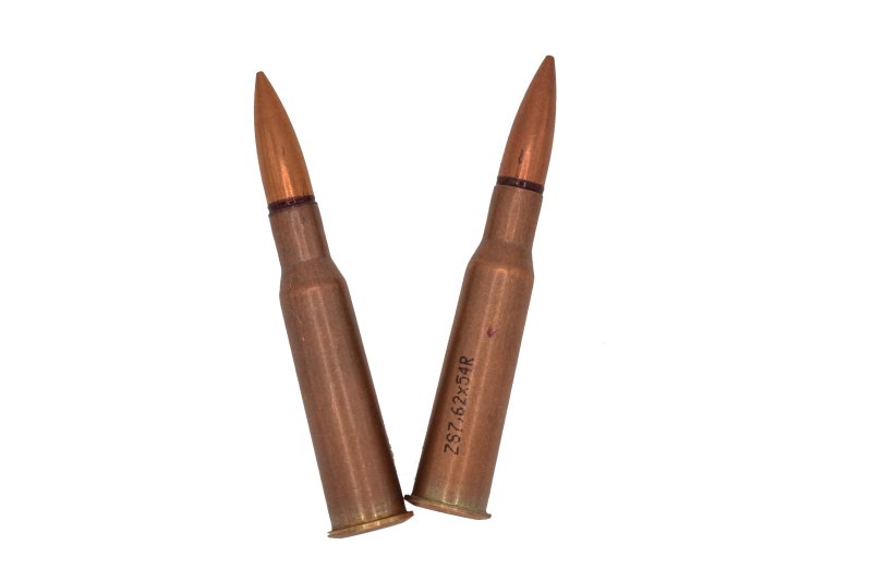 7,62x54R, FMJ, STV
