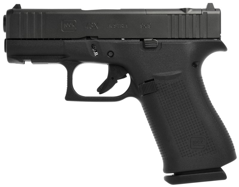 Glock 43X FS Rail MOS 9 mm Luger