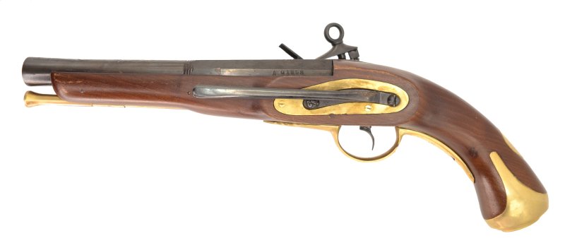 křesadlová pistole 38 cm dekorace