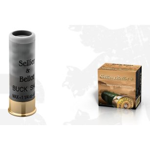 12/70 SB Buck Shot, 8,43mm 36g, Sellier&Bellot 12/70 SB Buck Shot, 8,43mm 36g, Sellier&Bellot