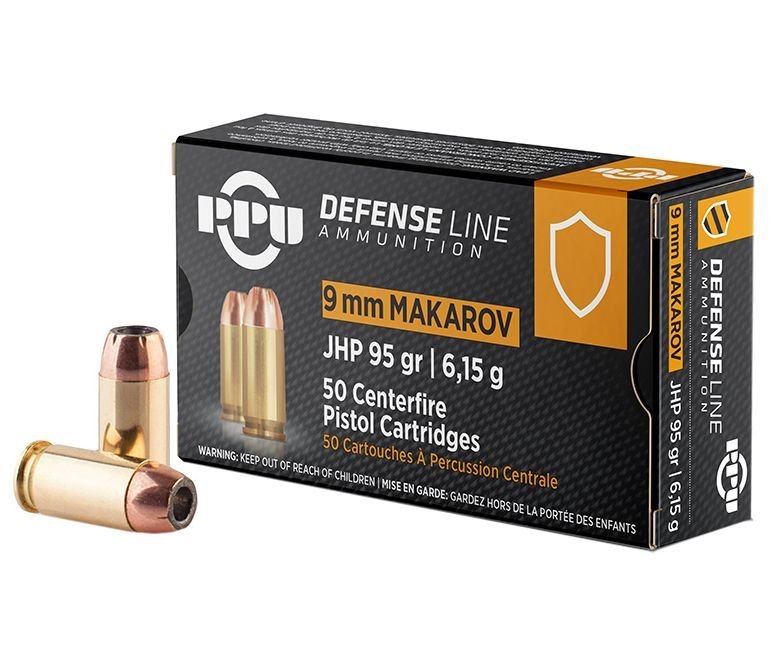 9 mm Makarov JHP 6,15 g - 95 grs