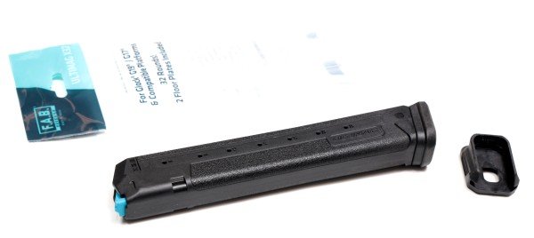 Zásobník ULTIMAG X32, Glock G17/G19, 9mm Luger - 32 ran, F.A.B. Defense
