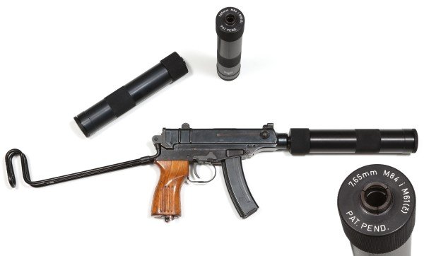 TLUMIČ HLUKU na Sa 61, ráže - 7,65mm