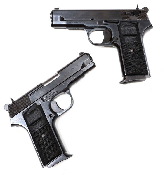 ZASTAVA M88, ráže - 9 mm Luger