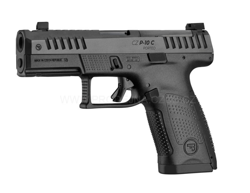 CZ P-10C OR Ported, ráže - 9mm Luger, ČZ Uherský Brod
