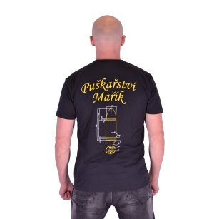 TRIČKO  pánské černé - PUŠKAŘSTVÍ MAŘÍK
