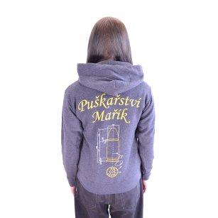 MIKINA dámská tmavě šedá - PUŠKAŘSTVÍ MAŘÍK